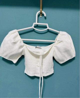 Top Zara Blanco Nuevo