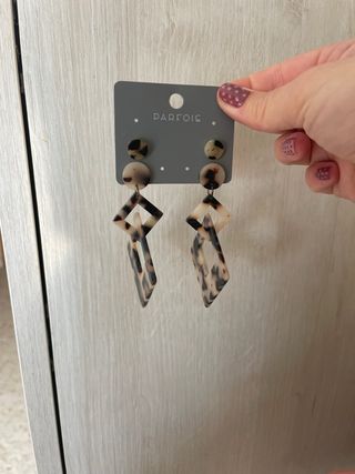 Pendientes Parfois estampado