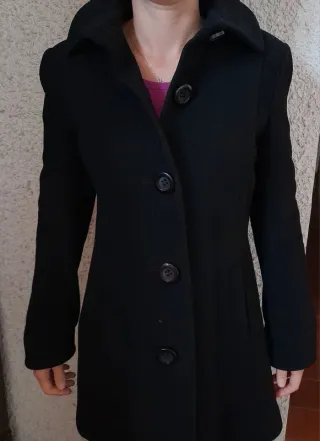 Cappotto donna nero