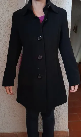 Cappotto donna nero