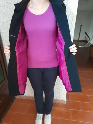 Cappotto donna nero