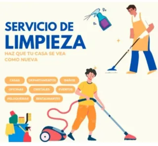 Se ofrece servicio de limpieza