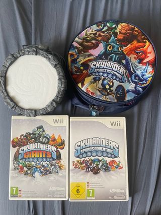 Pack Skylanders Wii: Giants y Spyro's Adventure
