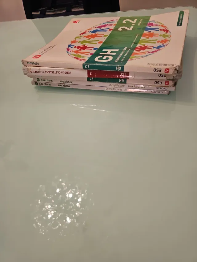 Pack de libros de 2 de la Eso
