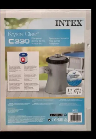 Bomba Filtro Intex Krystal Clear C330 6 unid 10 eu