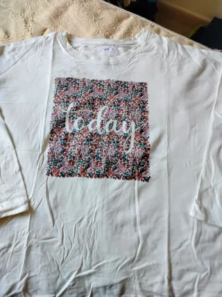 Camiseta unit floral today Talla XL
