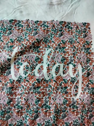 Camiseta unit floral today Talla XL