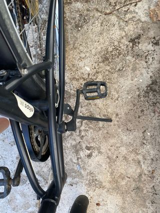 Bicicleta Paseo Decathlon Negra