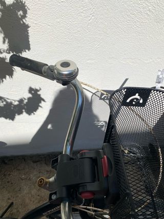 Bicicleta Paseo Decathlon Negra