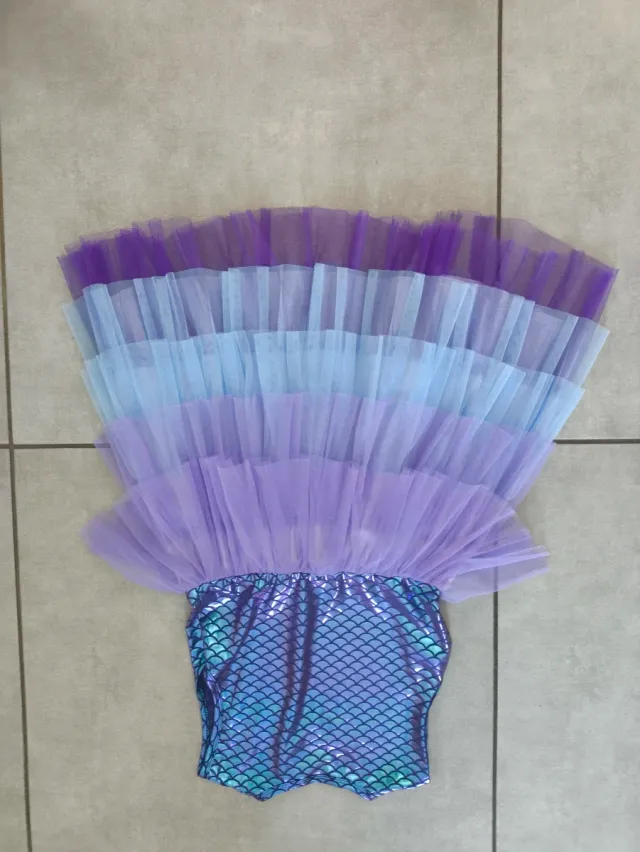 Vestito bimba sirenetta