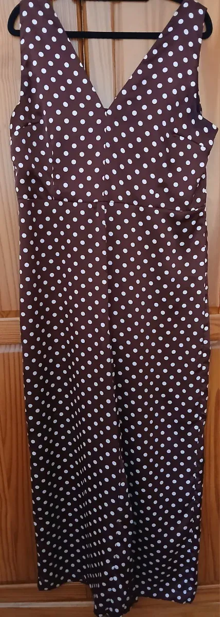 Mono Mango lunares marrón