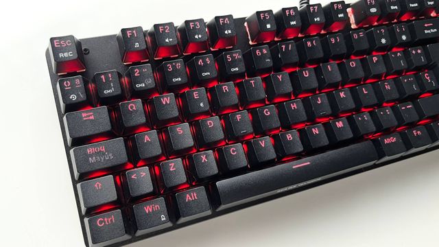 Mars Gaming MKREVO PRO W Teclado Mecánico RGB