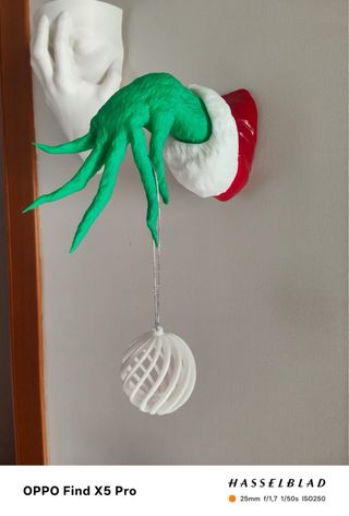 Mano Grinch Decorazione Parete