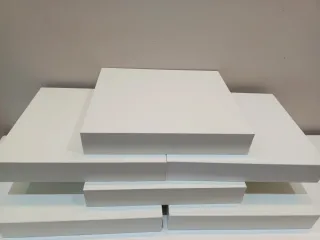 Estanterías de pared blancas Ikea