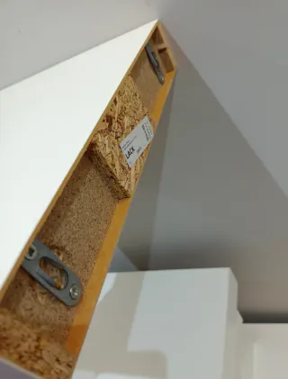 Estanterías de pared blancas Ikea