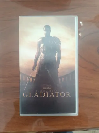 VHS Gladiator Película Acción Aventura