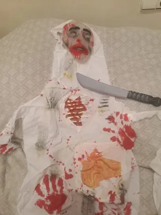 Disfraz Halloween Sangriento