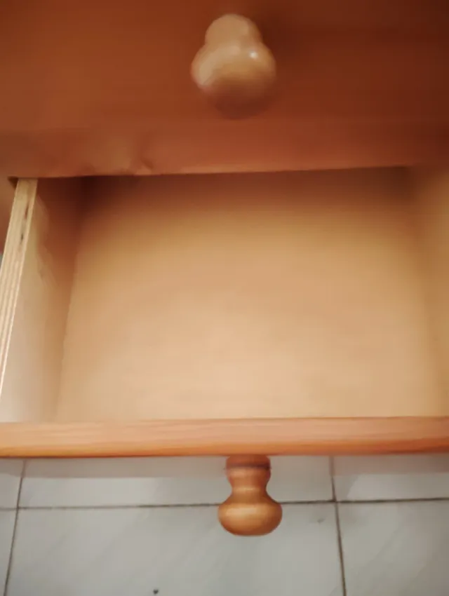 Pareja Mesitas Noche Pino Macizo