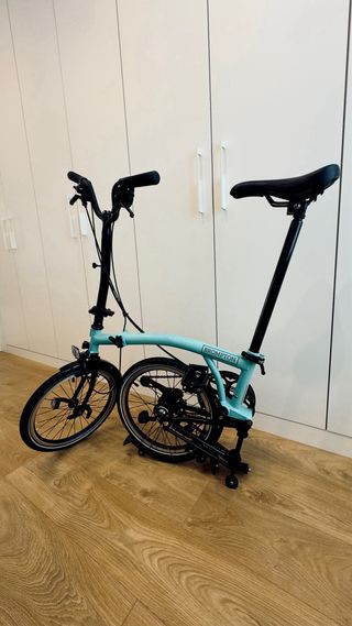 Bicicleta Brompton Black Edition Azul