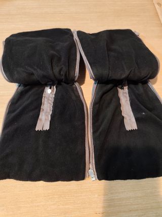 Guantes para carrito de bebé grises