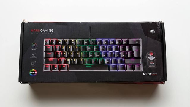 Mars Gaming MK60 Teclado Mecánico Gaming