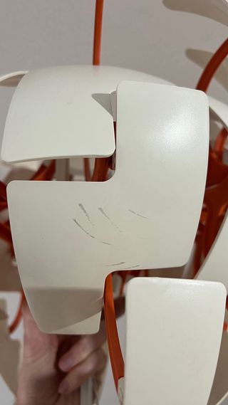 Lámpara techo Ikea blanca