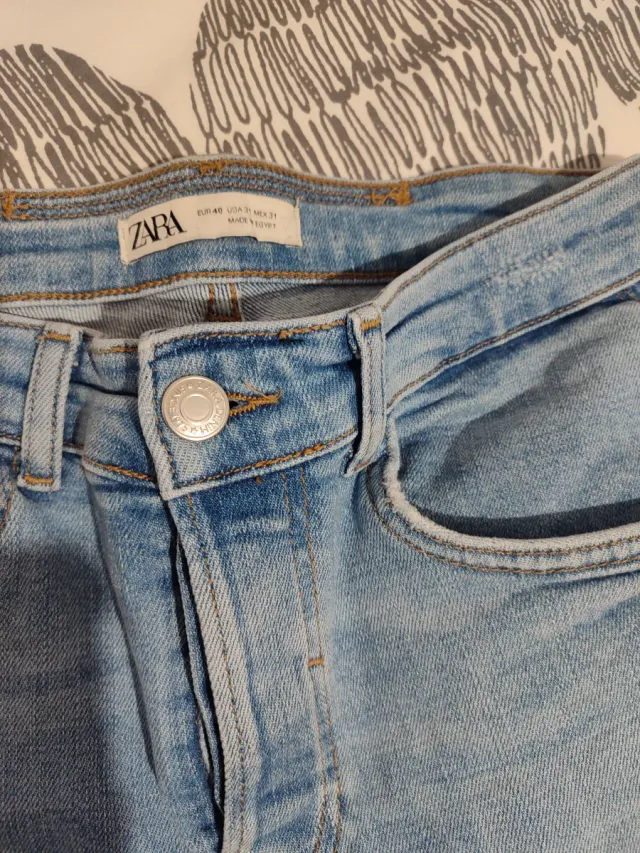 Lote 4 Vaqueros Zara Mango LeftiesTalla 40