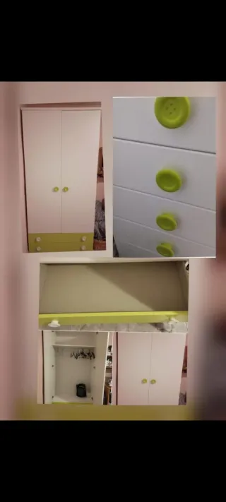 Armario infantil y sinfonier