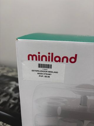 Esterilizador Miniland Steamy