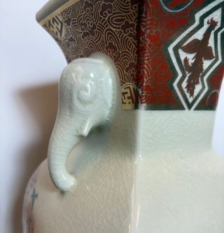 Jarrón Cerámica Japonés