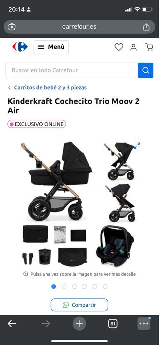 Carro Kinderkraft Moov 2.0