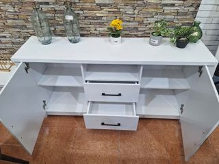 Aparador Blanco 160x40cm