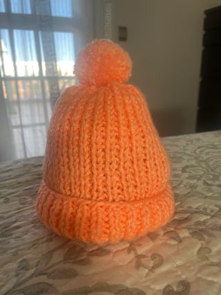Gorro de lana hecho a mano