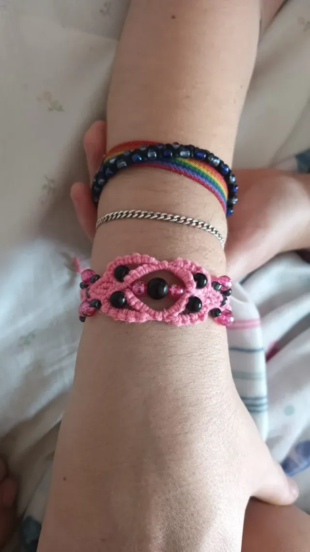 Pulseras hechas a mano
