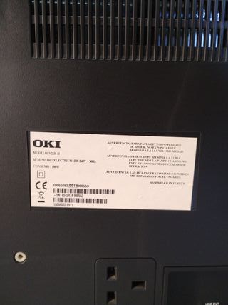 Televisor oki Negro
