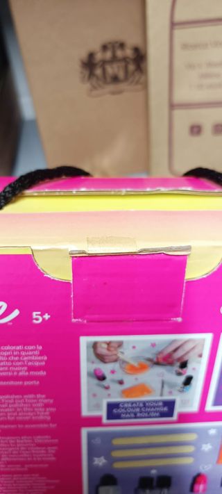 Barbie Nail Art Color Change Lisciani Nuevo