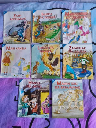 Lote libros Urtxintxa 3-4-5 años