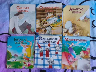 Lote libros Urtxintxa 3-4-5 años