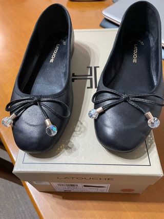 Manoletinas Latouche Confort Negras