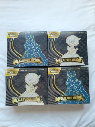 Caja Entrenador Élite Mega Evolución Español