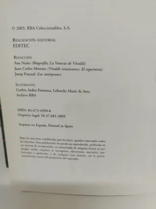 Vivaldi: Las Cuatro Estaciones 2 CD + libro