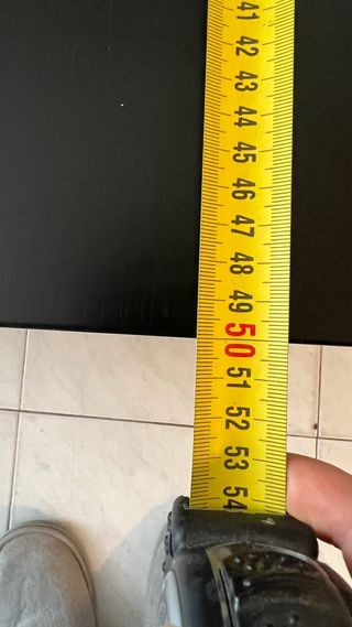 Mesa de centro madera negra