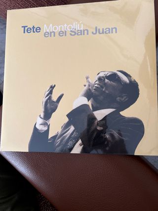 Doble Vinilo LP Tete Montoliu en el San Juan.
