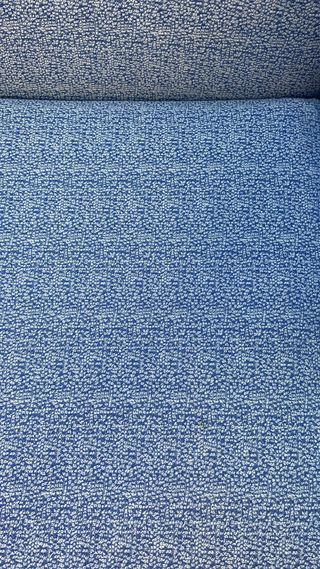 Sillón butaca azul muy cómodo