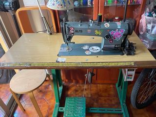 Maquina de coser Industrial motor nuevo! Alfa