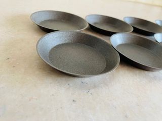 8 stampi antiaderenti in acciaio