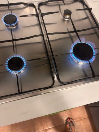 Placa de gas 4 fuegos