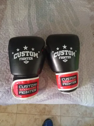 Guantes Boxeo Muay Thai Custom Fighter 14 oz