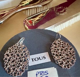 Pendiente Tous Corazones Plata