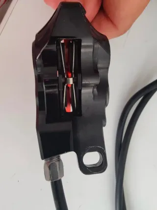 Frenos Bicicleta 4 Pistones Zrace